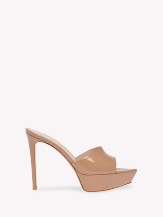 Gianvito Rossi Dasha Mule Mules in Pink Nappa at Nordstrom, Size 38.5
