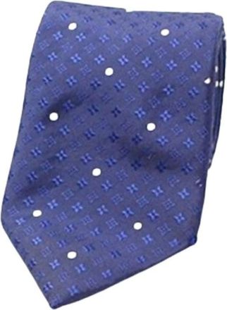 Louis Vuitton Pre-owned Accessories, male, Blue, Size: ONE SIZE Pre-owned Cravat