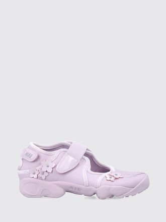 Nike Sneakers Air Rift in pelle con punta Tabi e ricamo floreale