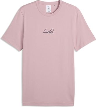 Puma T-shirt PUMA x ARNOLD PALMER Modalon da uomo, Accessori, Rosa, XXL