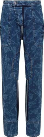 Dsquared2 Indigo Blauw Trekkoord Taille Broek - Dames - Slim Fit Jeans - Blauw - M - Jeans