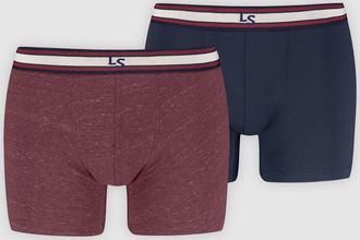 Levi's Grunge Check Boxer Brief 2 Pack - Mens - XL - Blue