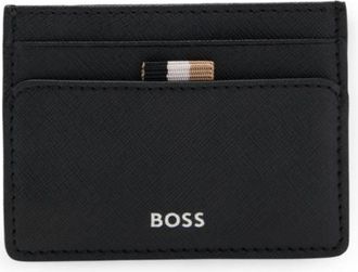 BOSS Card holder with foil-embossed logo