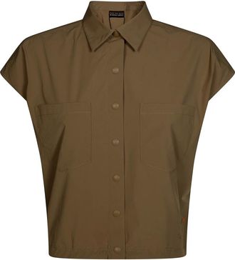 Save The Duck Asap Top - Dames - Overhemden - Beige - S - Overhemden