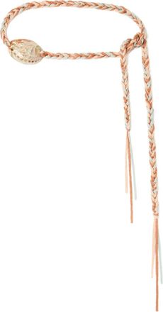 Alanui Mermaid Inside gevlochten riem - Beige