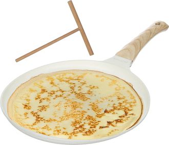KASANOVA Padella crepes 28 cm con spatola Crepes Magie crema