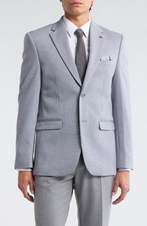 Soul of London Knit Blazer in Light Grey at Nordstrom Rack, Size 36