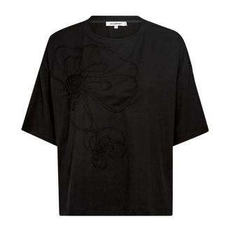 Co'Couture Camiseta - Tops - Mujer - Negro - XL