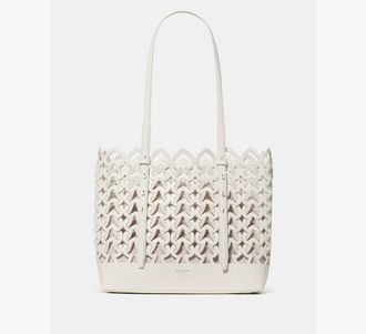 Kate Spade New York Do It All Woven Tote Bag