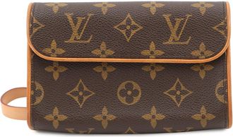 Louis Vuitton Monogram Beige Monogram Fanny Pack Pochette Pouch (Pre-Owned)
