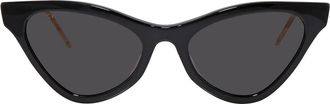 Gucci Grey Cat-Eye Ladies Sunglasses GG0597S-001 55