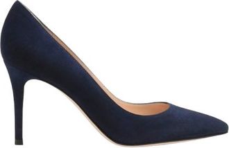 Gianvito Rossi Blue Suede Gianvito 85 Pumps Size 39.5