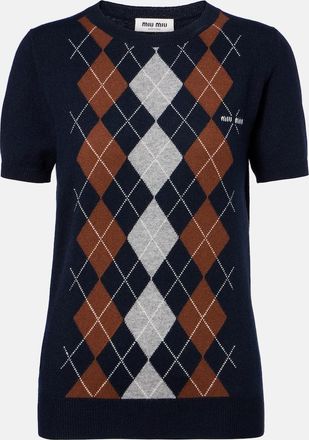 Miu Miu Top in maglia di cashmere