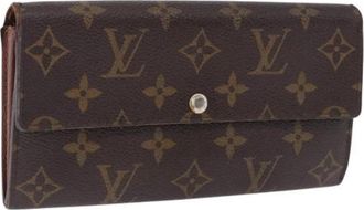 Louis Vuitton Pre-owned Sarah Long Wallet - Dames - Vintage Accessoires - Bruin - ONE Size - Vintage