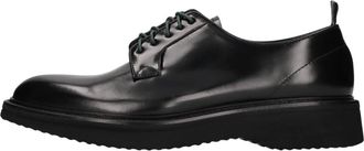 Green George Green George - Platte Schoenen - Heren - Schoenen - Zwart - Maat: 44 EU Leer