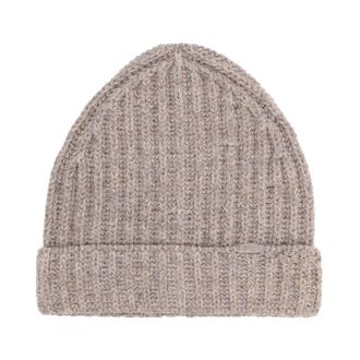 Maison Margiela Gorro de punto acanalado - Accessories - unisex - Beige - M
