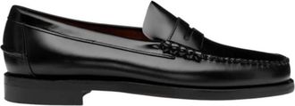 Sebago Penny Loafer Dan - Heren - Loafers - Zwart - 42 EU - Leer - Schoenen