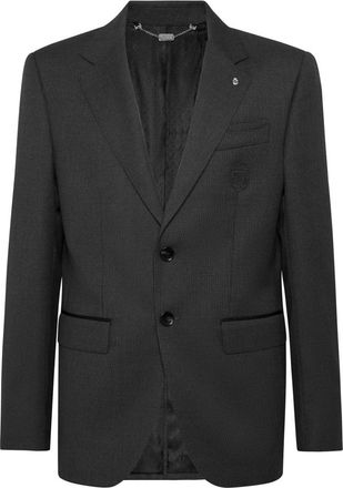 Billionaire Boys Club Two-Button Blazer - Heren - Blazers - Zwart - 4XL - Wol - Jassen