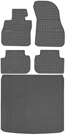 OEM Bmw Serie 2 F44 Gran Coup&eacute; (de Marzo De 2020 A 2024) - Juego De Alfombrillas De Goma Para Coche + Alfombrilla Para Maletero