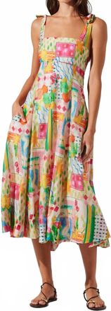 Astr Shiann Dress In Multi