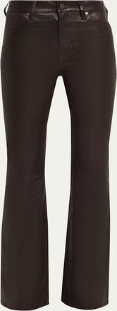 Frame Denim The Leather Reboot Jeans