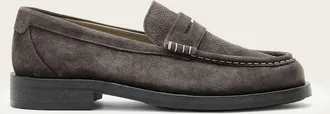AllSaints Bloom Suede Loafers