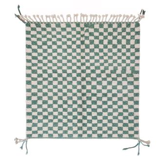 AFK Living Alfombra bereber marroqu&iacute; de pura lana 193 x 212 cm