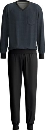 CALIDA Relax Streamline 5 Pyjama - Heren - Pyjama - Grijs - XL - Katoen - Nachtkleding