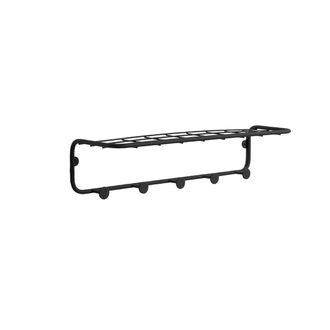 TFT Home Furniture Shelf with Hanger IJI, Grey