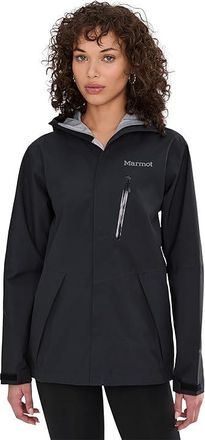 Marmot Precip Evo Pro Jacket Womens Jacket Black : LG, Polyester