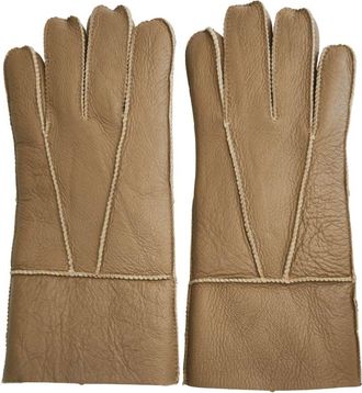 TruClothing Sheepskin Napa Leather Gloves Wool Shearling Lined Warm
