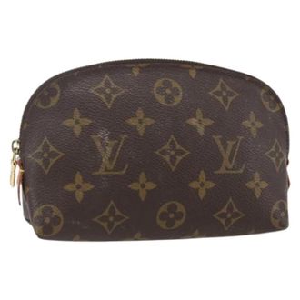 Louis Vuitton Pre-owned Canvas Clutch - Dames - Vintage Clutch - Bruin - ONE Size - Vintage