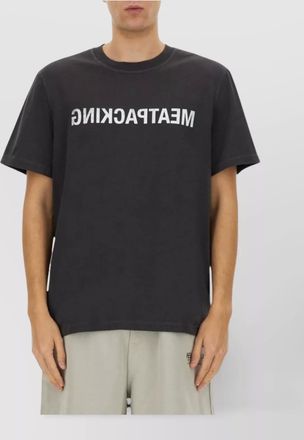 Helmut Lang graphic print crew neck t-shirt