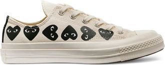 Comme Des Garçons Sneakers con stampa - Bianco