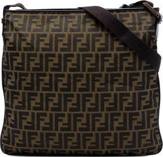 Fendi Pre-owned Fendi Zucca Canvas Crossbody Ladies JS7DHLMQ2BD2X418