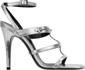 Gucci Sandalias de Tac&oacute;n Alto - Shoes - Mujer - Gris - 36 EU