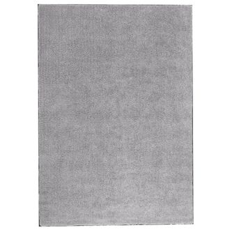 Beliani Beliani - Alfombra De Pelo Largo Gris Claro 160 X 230 Cm Rectangular Moderna Demre