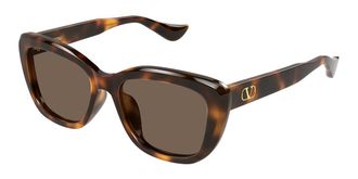 Valentino VG0058SA Asian Fit 003 Womens Sunglasses Tortoiseshell Size 56