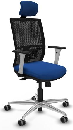 Piqueras y Crespo Silla De Oficina Piqueras Y Crespo Yunquera Blanco Espuma 50 Mm