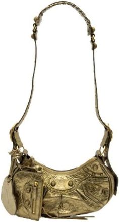 Balenciaga Pre-owned Shoulder Bags, female, Yellow, Size: ONE SIZE Pre-owned Vintage Shoulder Bag