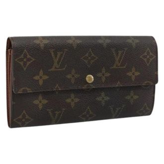 Louis Vuitton Pre-owned Sarah Long Wallet - - Pre-owned - Donna - Marrone - ONE SIZE