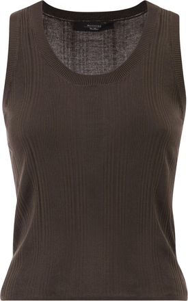 Max Mara Weekend Maxmara Wkdcose &Auml;rmelloses Viskose-Strickoberteil