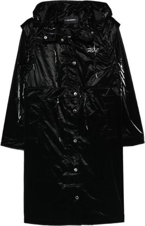 Karl Lagerfeld Transformer Coat - Dames - Parka Jassen - Zwart - M - Jassen