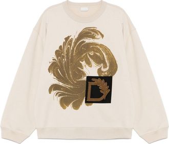 Dries Van Noten Long-Sleeved Crew Neck Sweatshirt