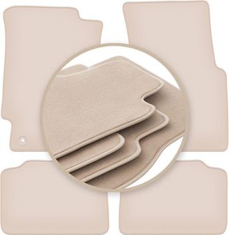 OEM Alfombrillas Beige Premium Para Honda Civic V Hatchback 1991-1996