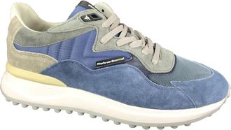 Floris Van Bommel Noppi 20.05 Sneakers - Heren - Sneakers - Blauw - 41 EU - Leer - Schoenen
