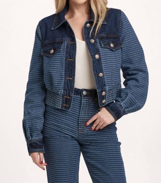 Dear John Denim Chelsee Denim Jacket In Moonlight