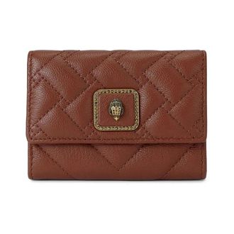 Kurt Geiger Kaarthouder - Dames - Accessoires - Bruin - Maat: ONE Size Leer