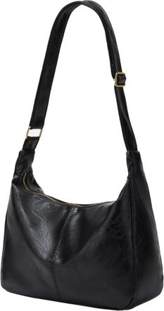 Generic Cymwer Tote Shoulder Bag for Women with Interior Pockets Messenger Bag PU Leather Crossbody Bag Adjustable Strap Zipper Hobo Bag for Travel Work