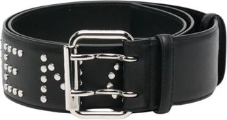 Givenchy Studded Leather Belt - Heren - Riemen - Zwart - 95 CM - Leer - Accessoires
